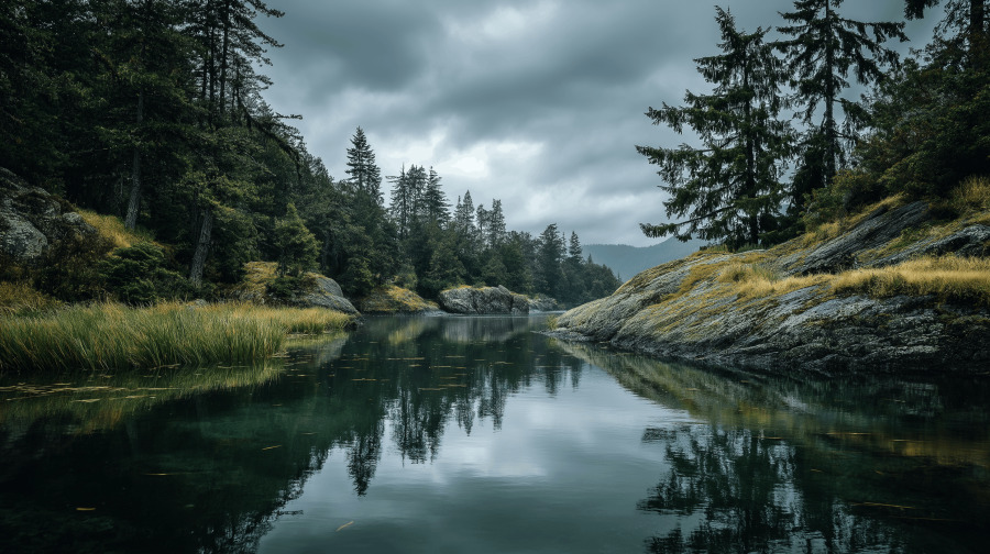 Forest Reflection puzzle preview